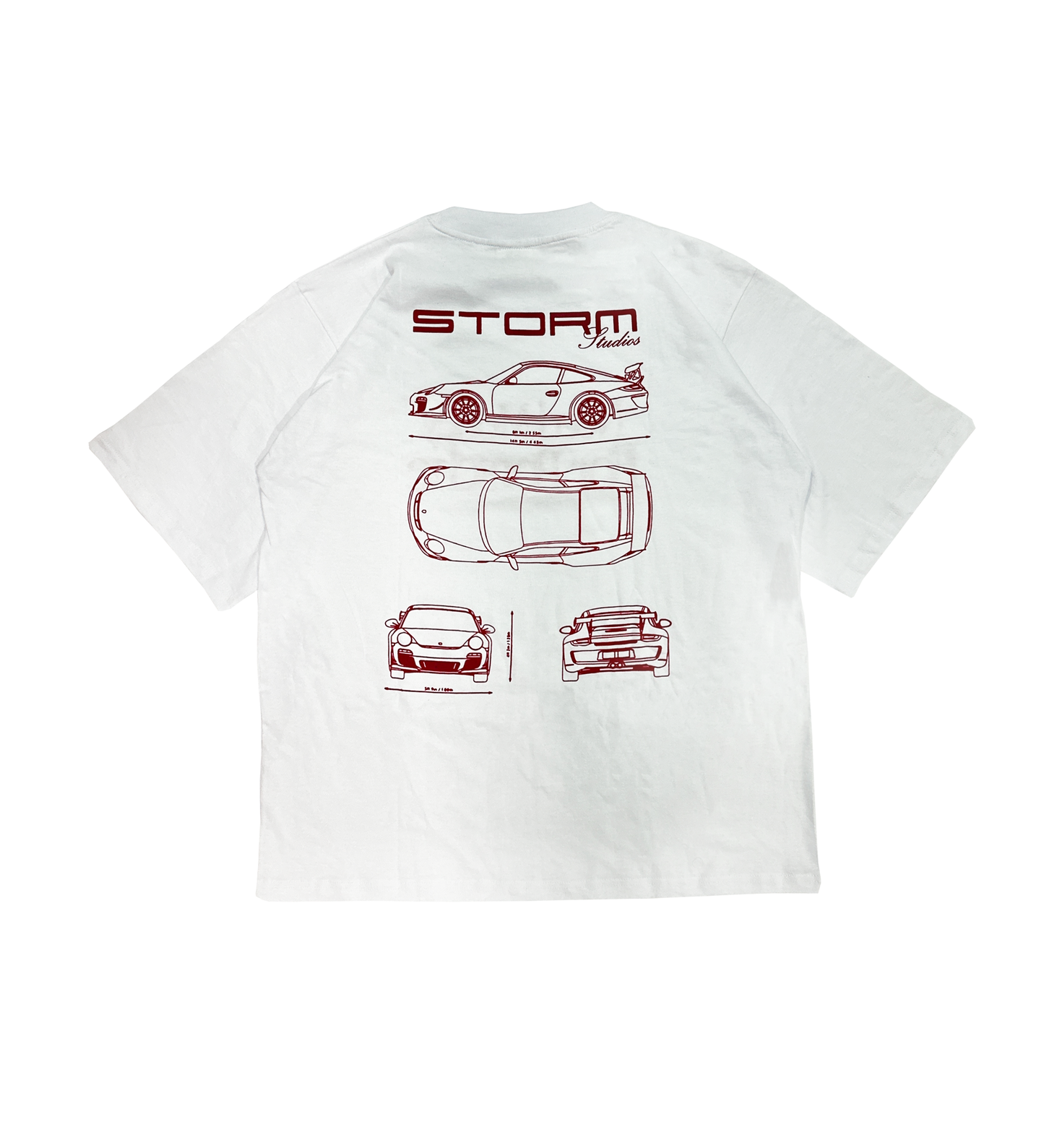 PORSCHE T-SHIRT WHITE