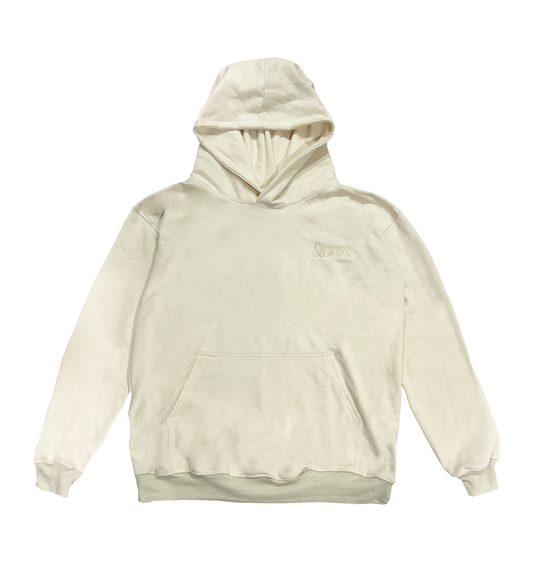 SIGNATURE HOODIE BEIGE